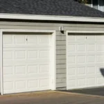 Garage double côte à côte ou en enfilade